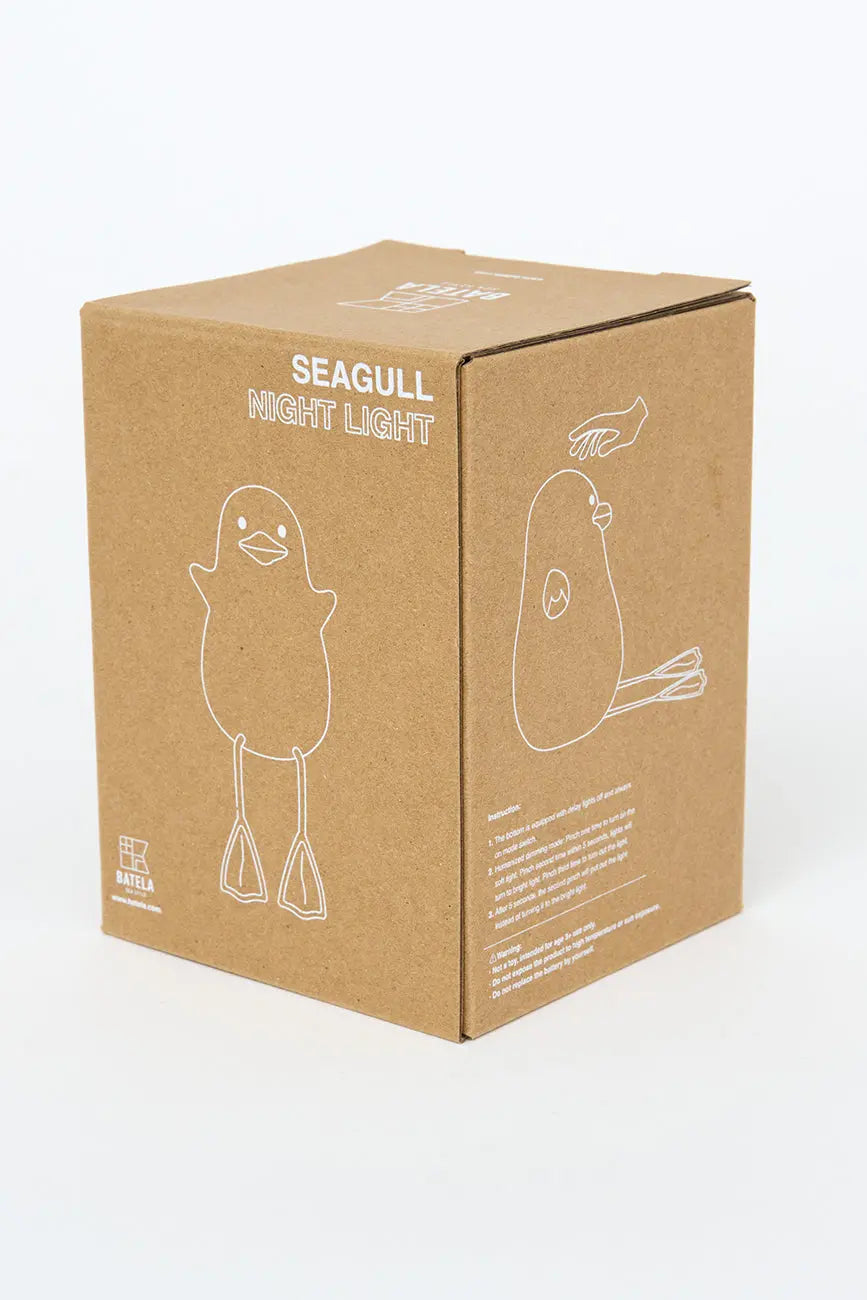 Lámpara con forma de gaviota pequeña en silicona