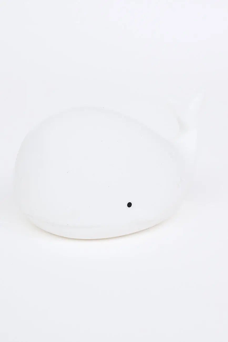 Lámpara con forma de ballena en silicona