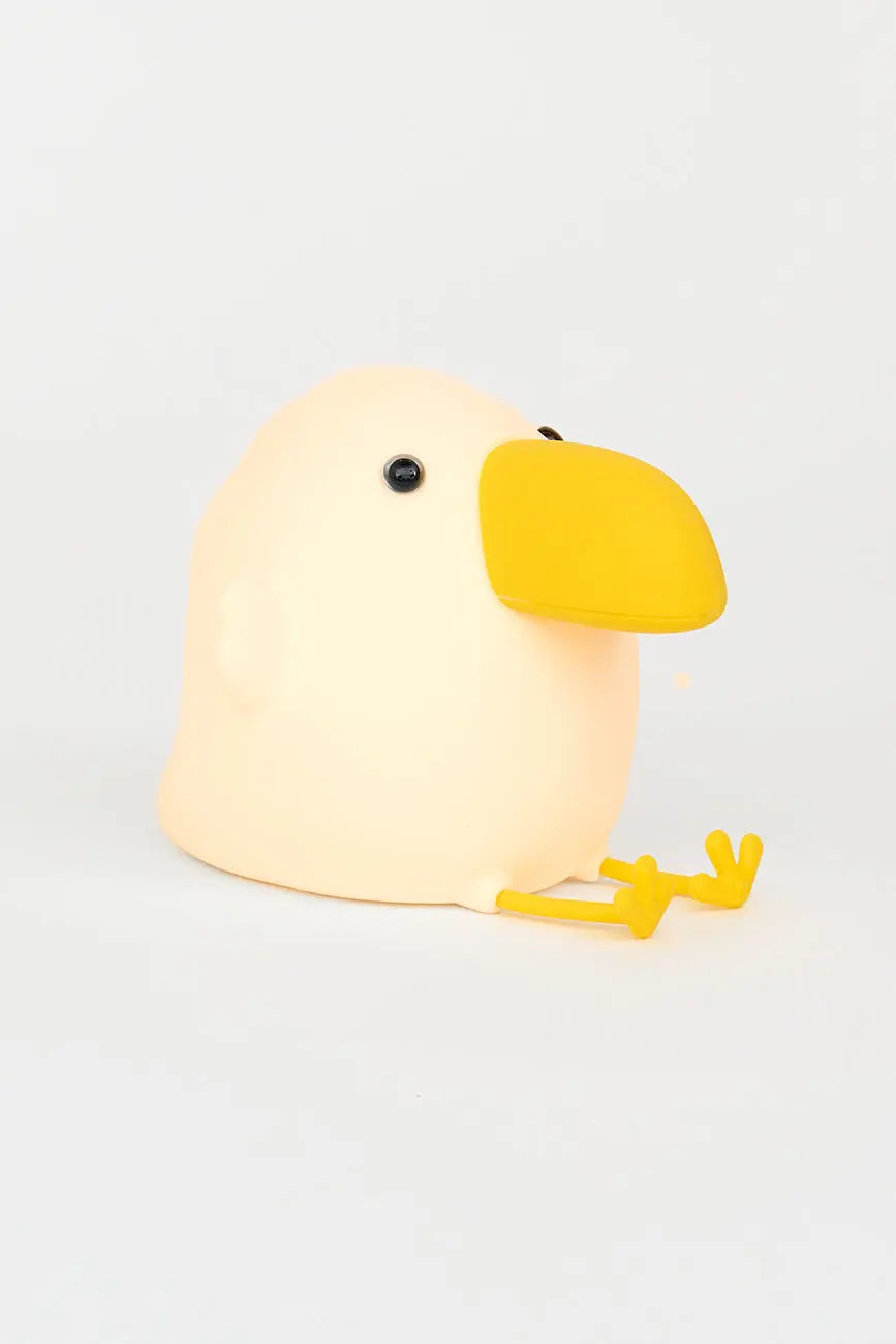 Lámpara con forma de gaviota en silicona