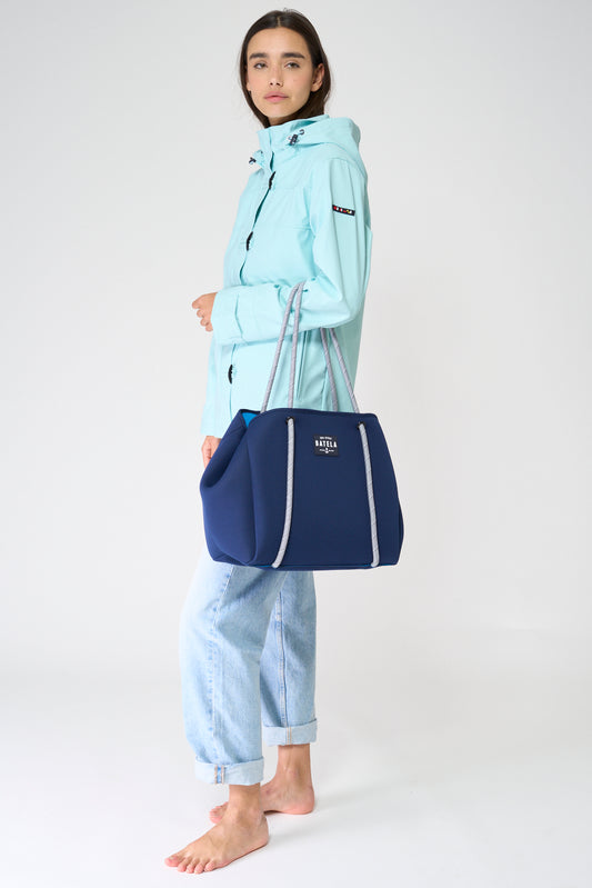 Bolso shopper de neopreno