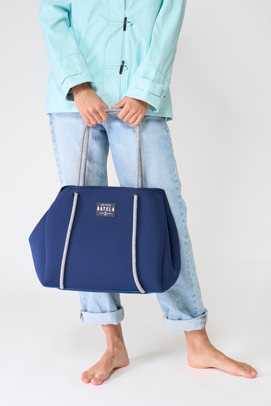 Bolso shopper de neopreno