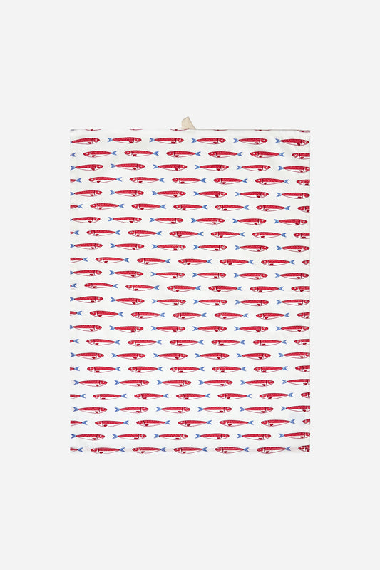 Set de 3 paños de cocina con peces