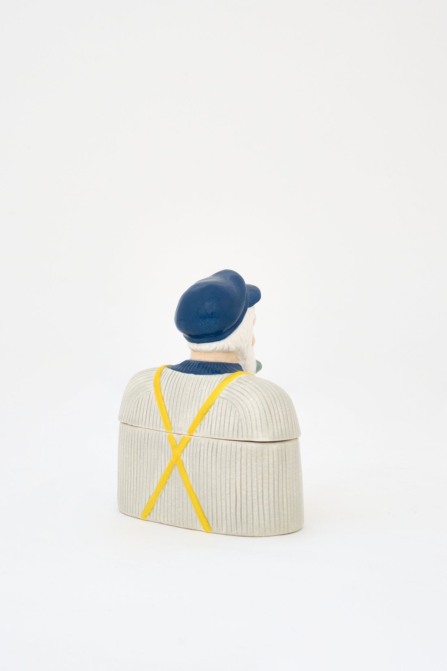 Ceramic fisherman box 13 cm