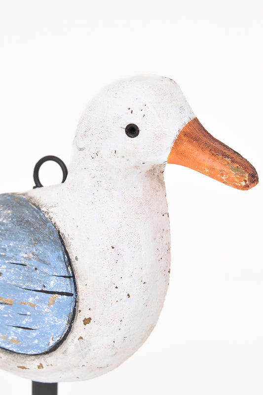 Wooden bird perch for sailors