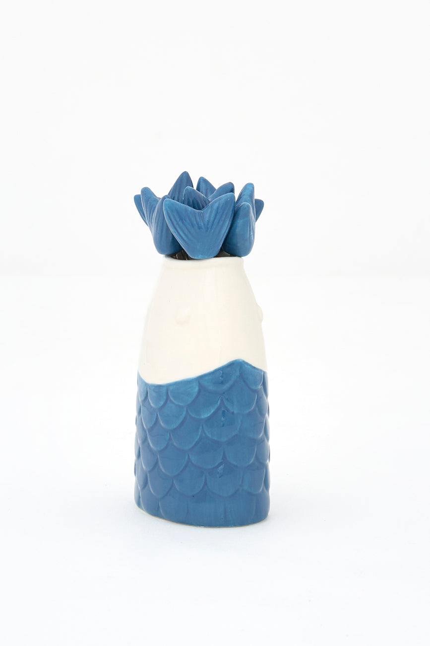 Cocktail forks with fish-shaped stand