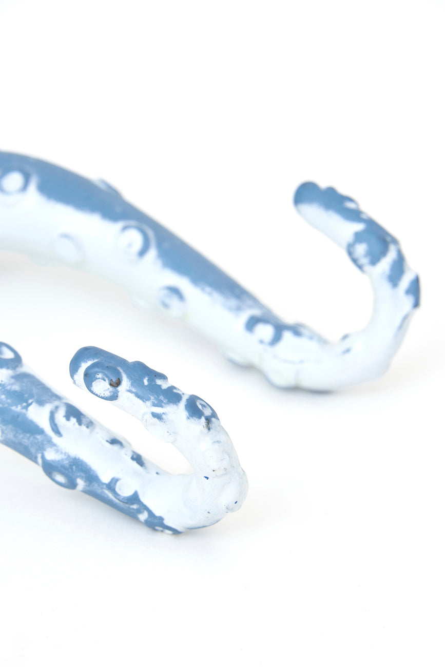 Perchero de metal con forma de pulpo