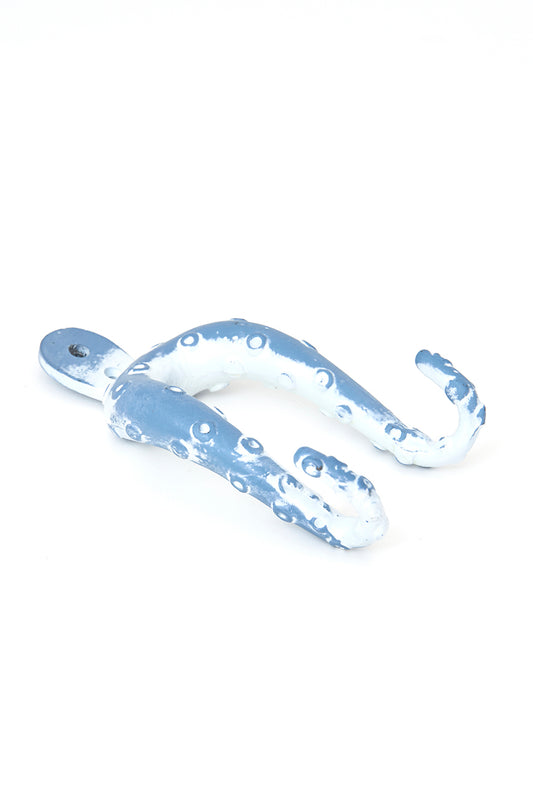 Perchero de metal con forma de pulpo