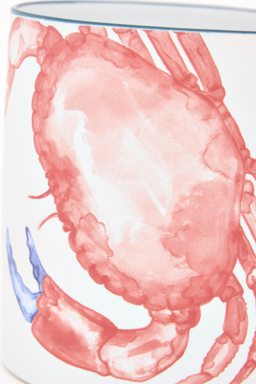 Taza de gres con langosta