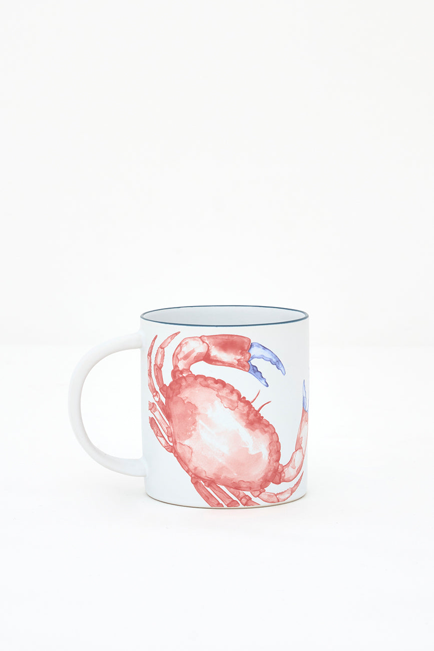 Taza de gres con langosta