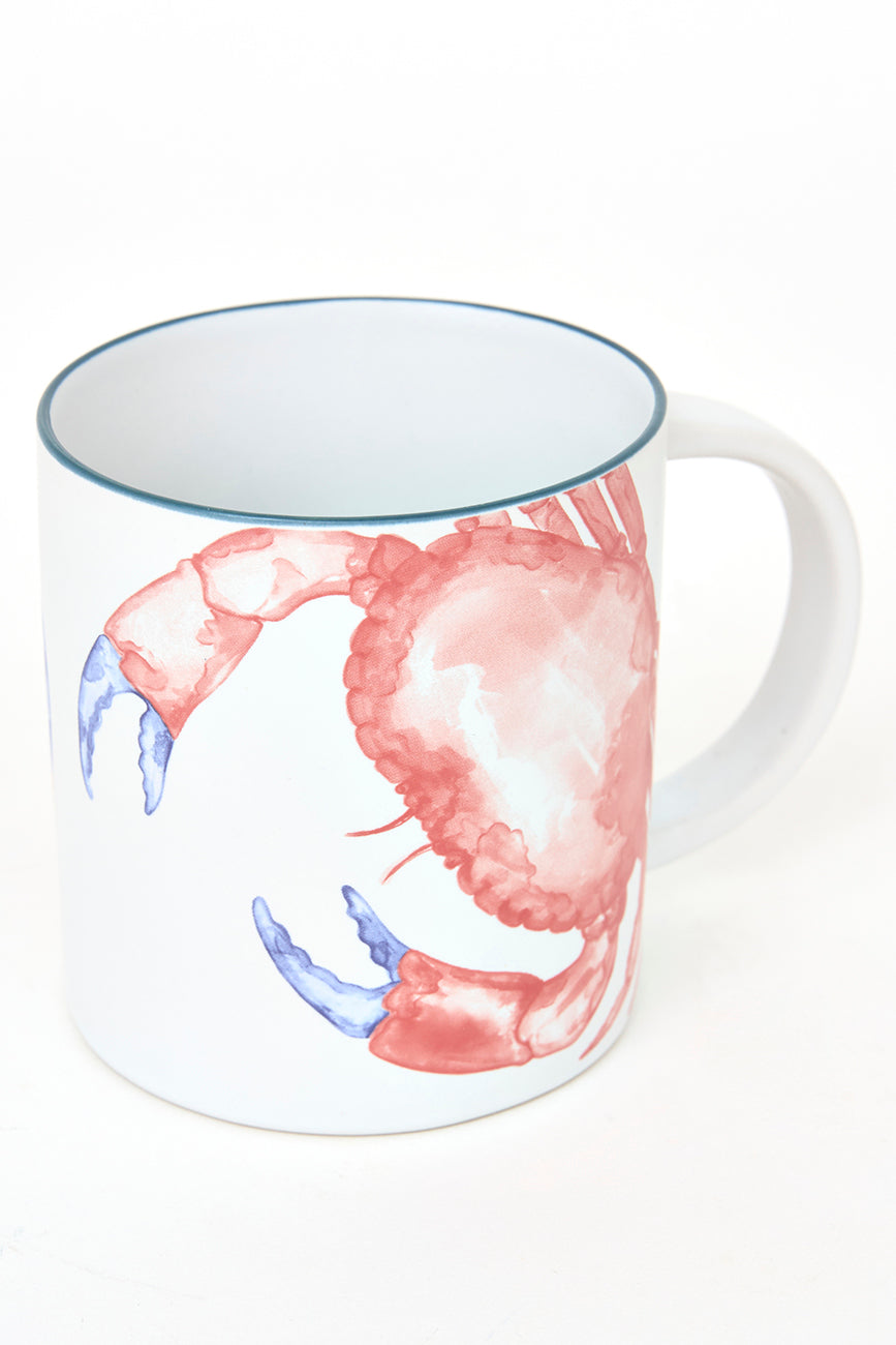 Taza de gres con langosta