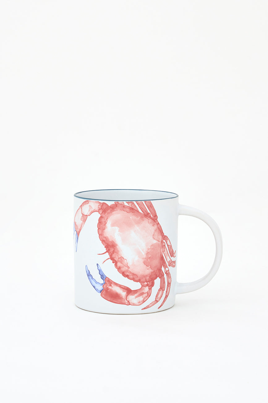 Taza de gres con langosta
