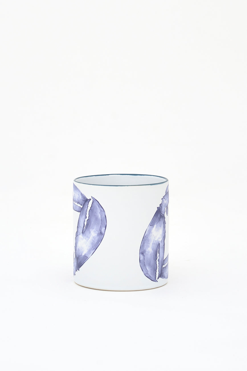 Taza de gres con langosta