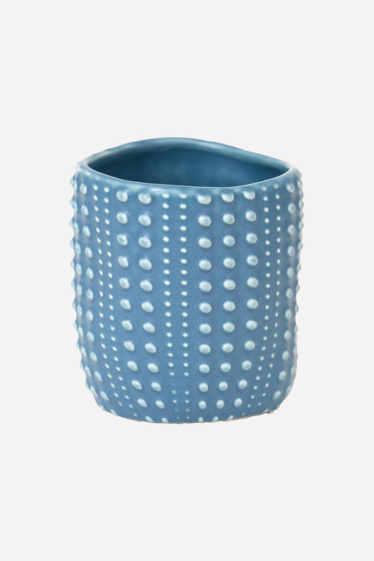 Tasse en céramique avec texture d'oursin