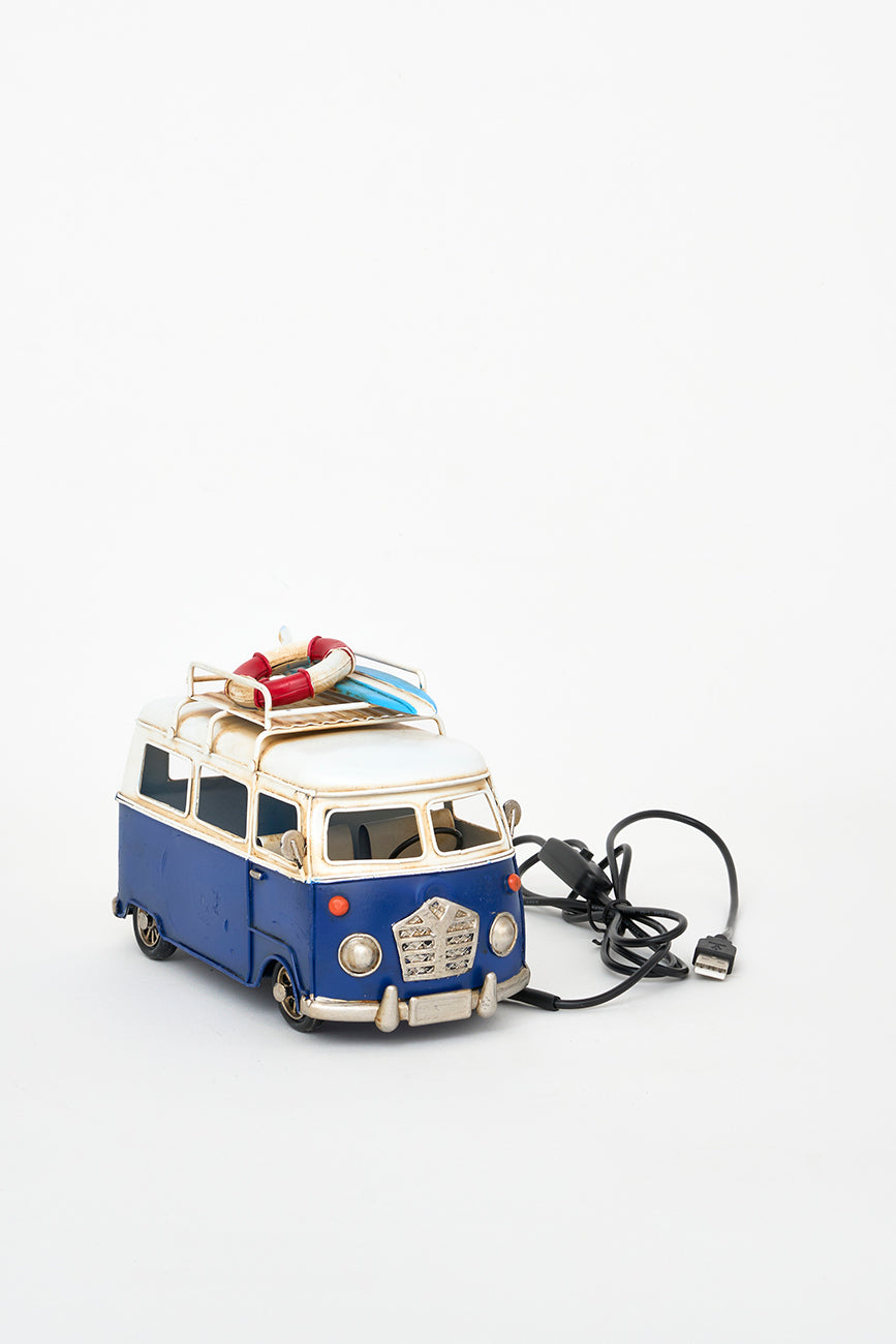 Lámpara furgoneta surfera de metal