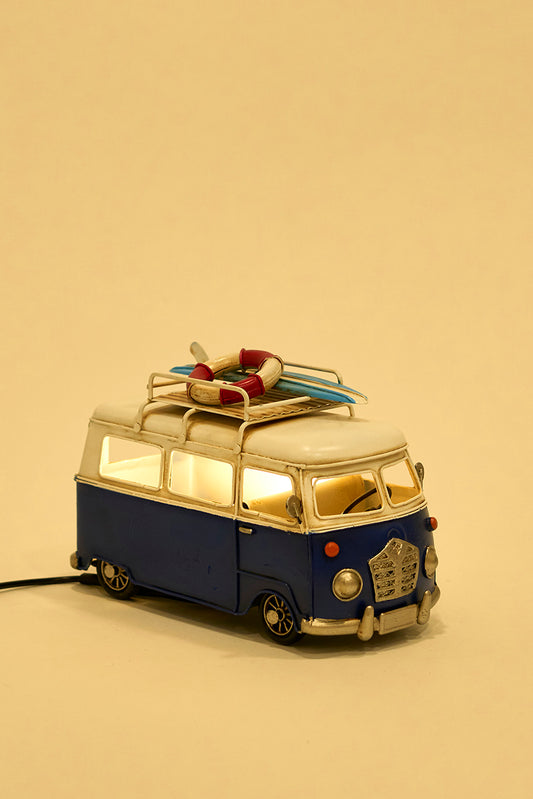 Lámpara furgoneta surfera de metal