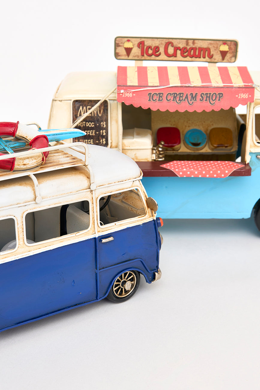 Lámpara food truck decorativa de metal