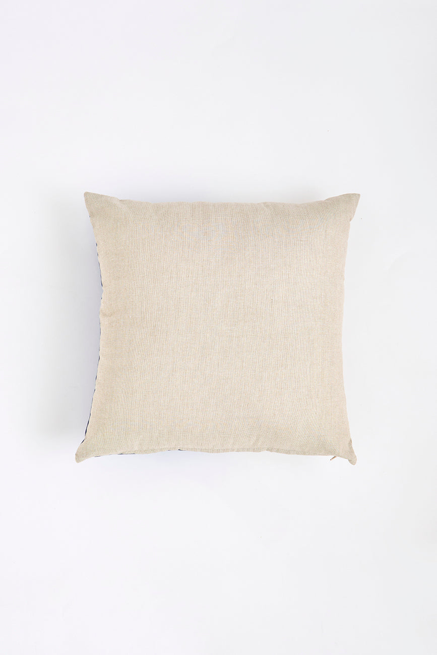 Cojín bicolor con langosta