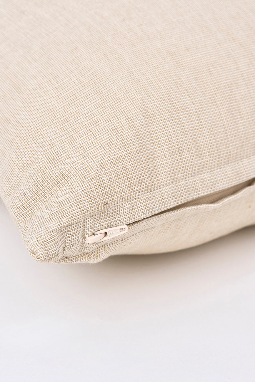 Cojín bicolor con langosta