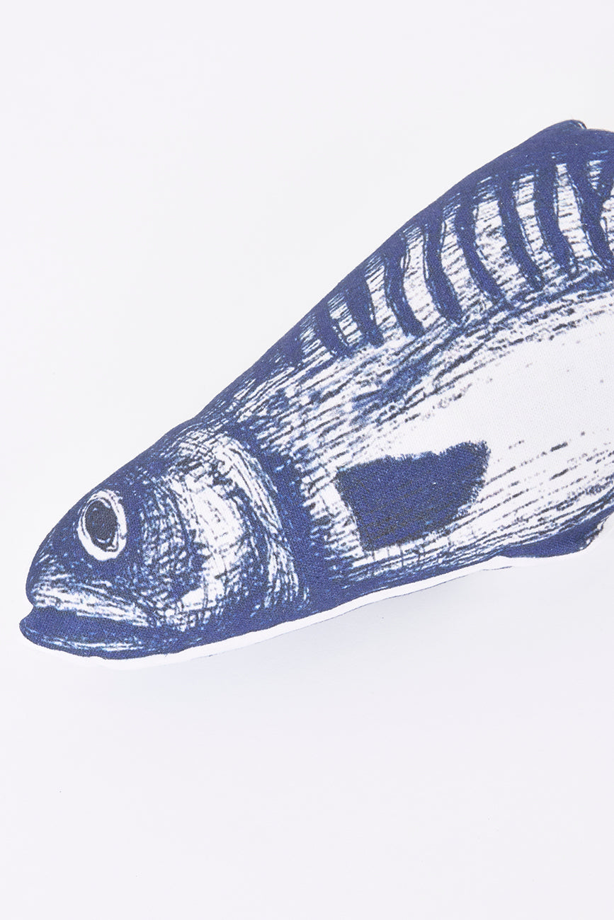 Cojín con forma de pez