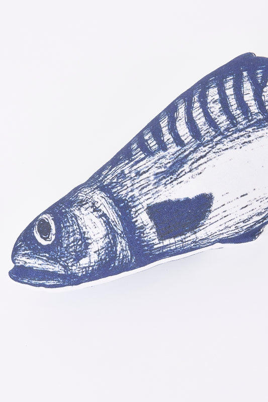 Cojín con forma de pez