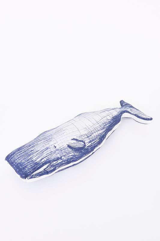 Cojín con forma de ballena