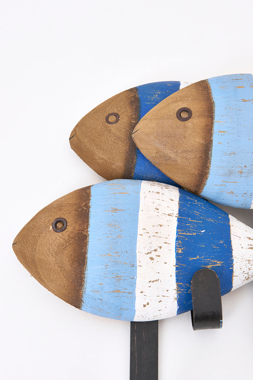 Zurezko 3 esekitoki, arrain-itxurakoak.