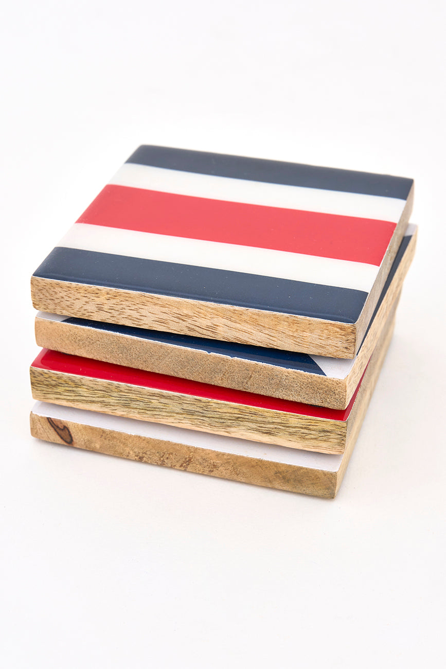 Posavasos con banderas náuticas