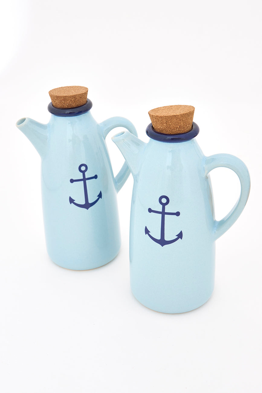 Set para ensaladas estilo vintage ancla