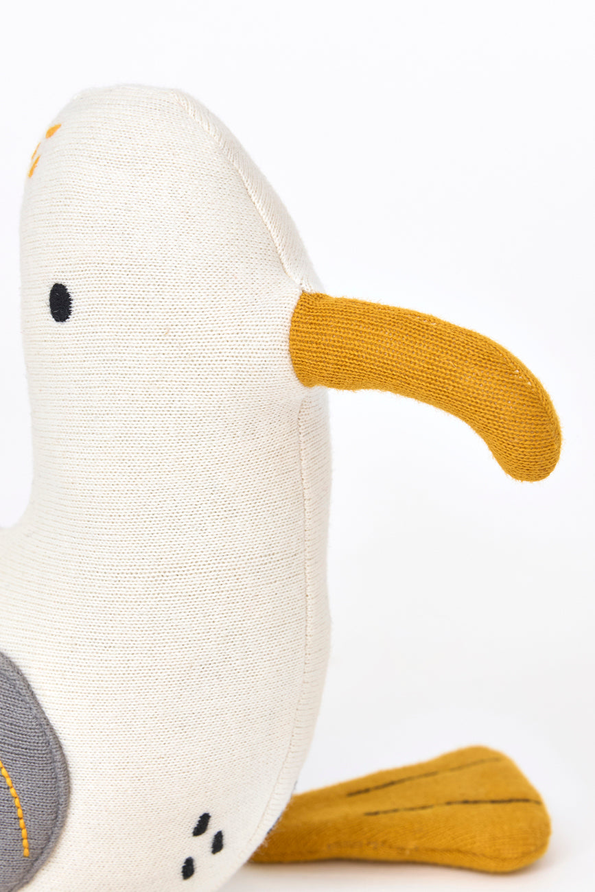 Mouette en peluche