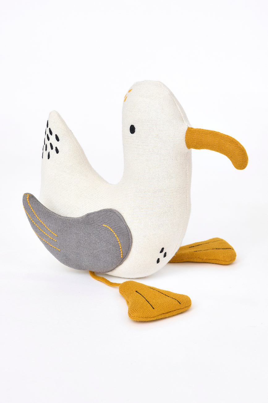 Mouette en peluche