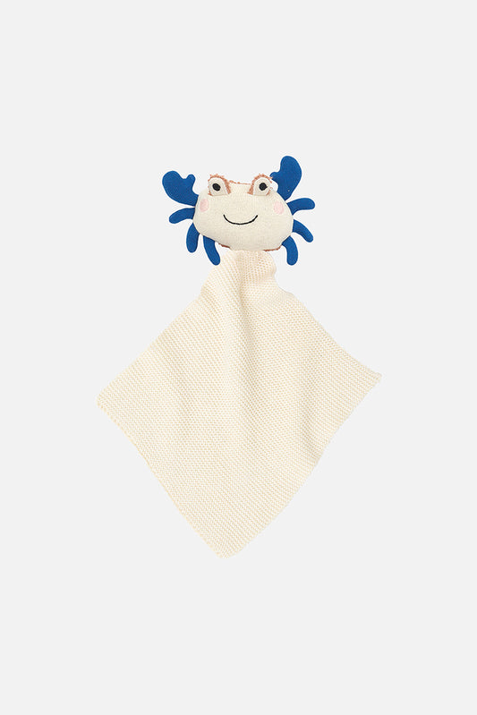 Doudou with plush crab