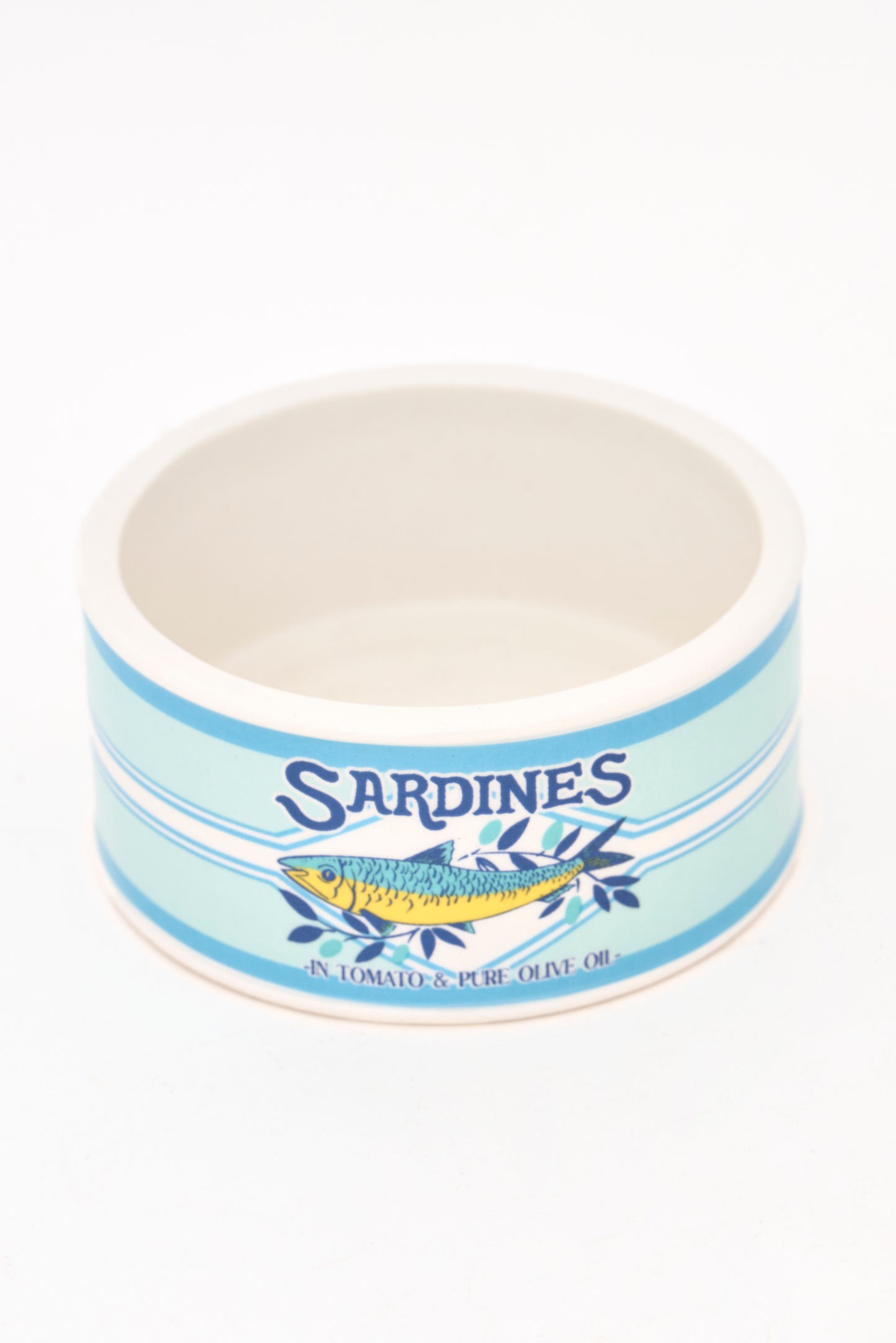 Cuenco que simula una lata de sardinas