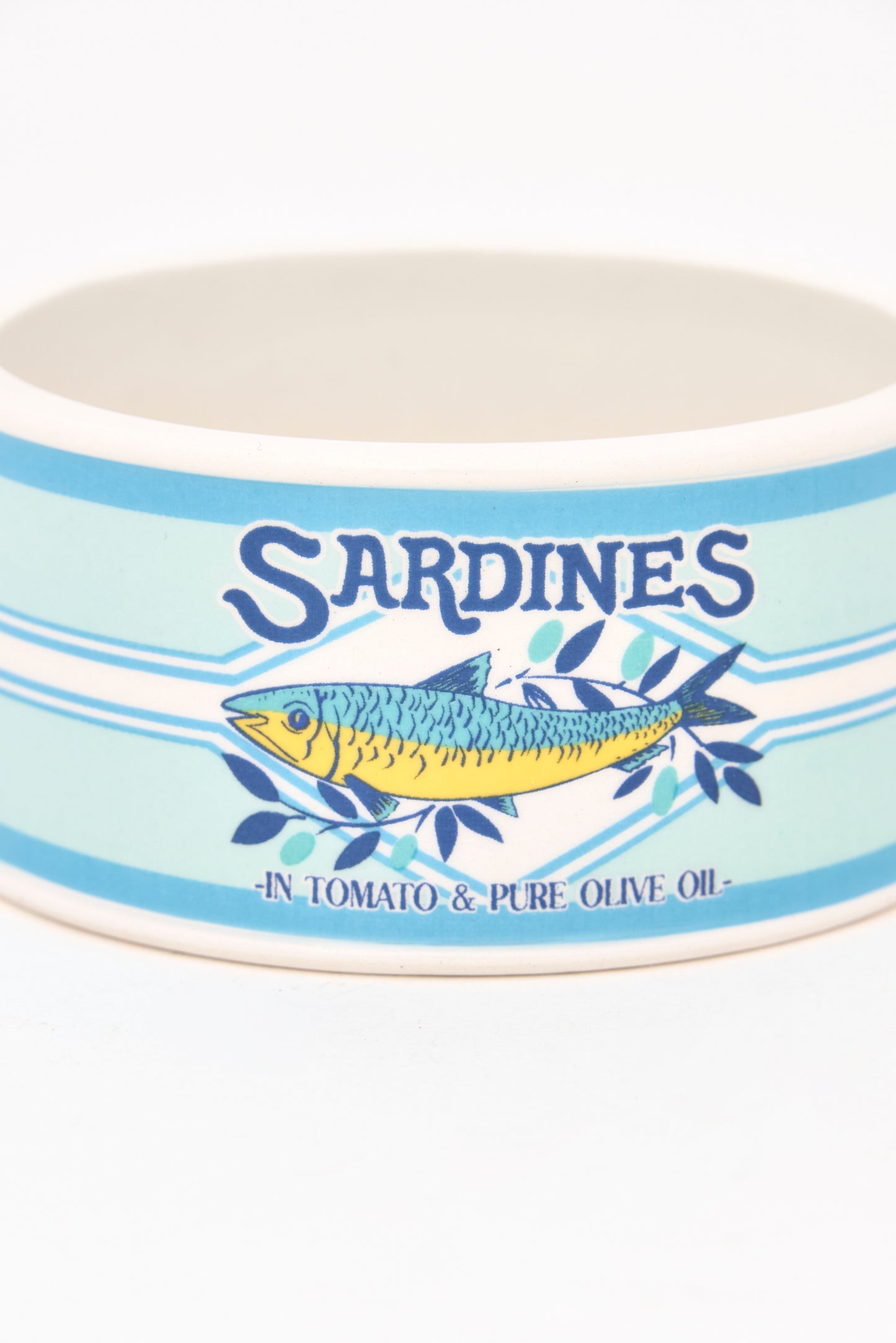 Cuenco que simula una lata de sardinas
