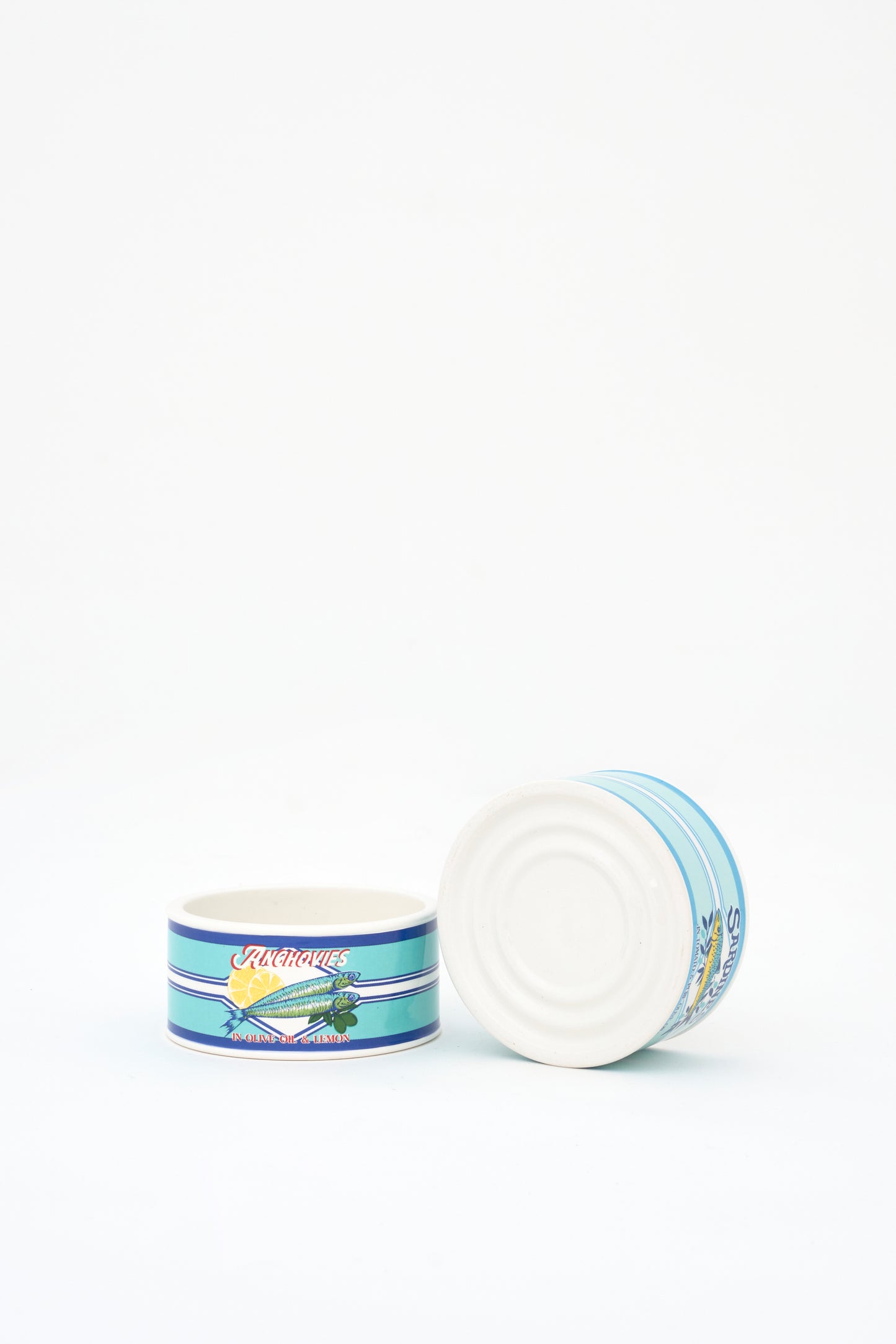 Antxoa-lata baten itxura duen ontzia