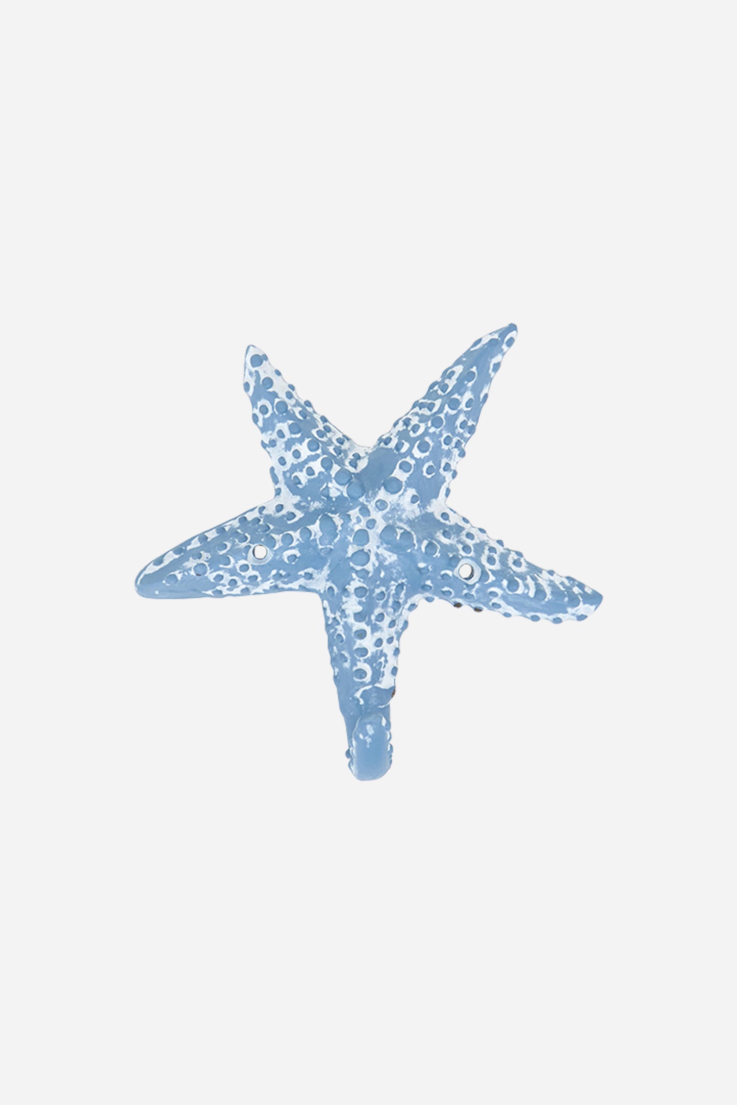 Colgador de metal con forma de estrella de mar