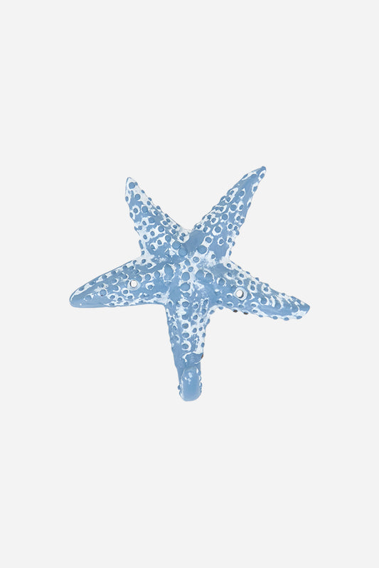 Colgador de metal con forma de estrella de mar