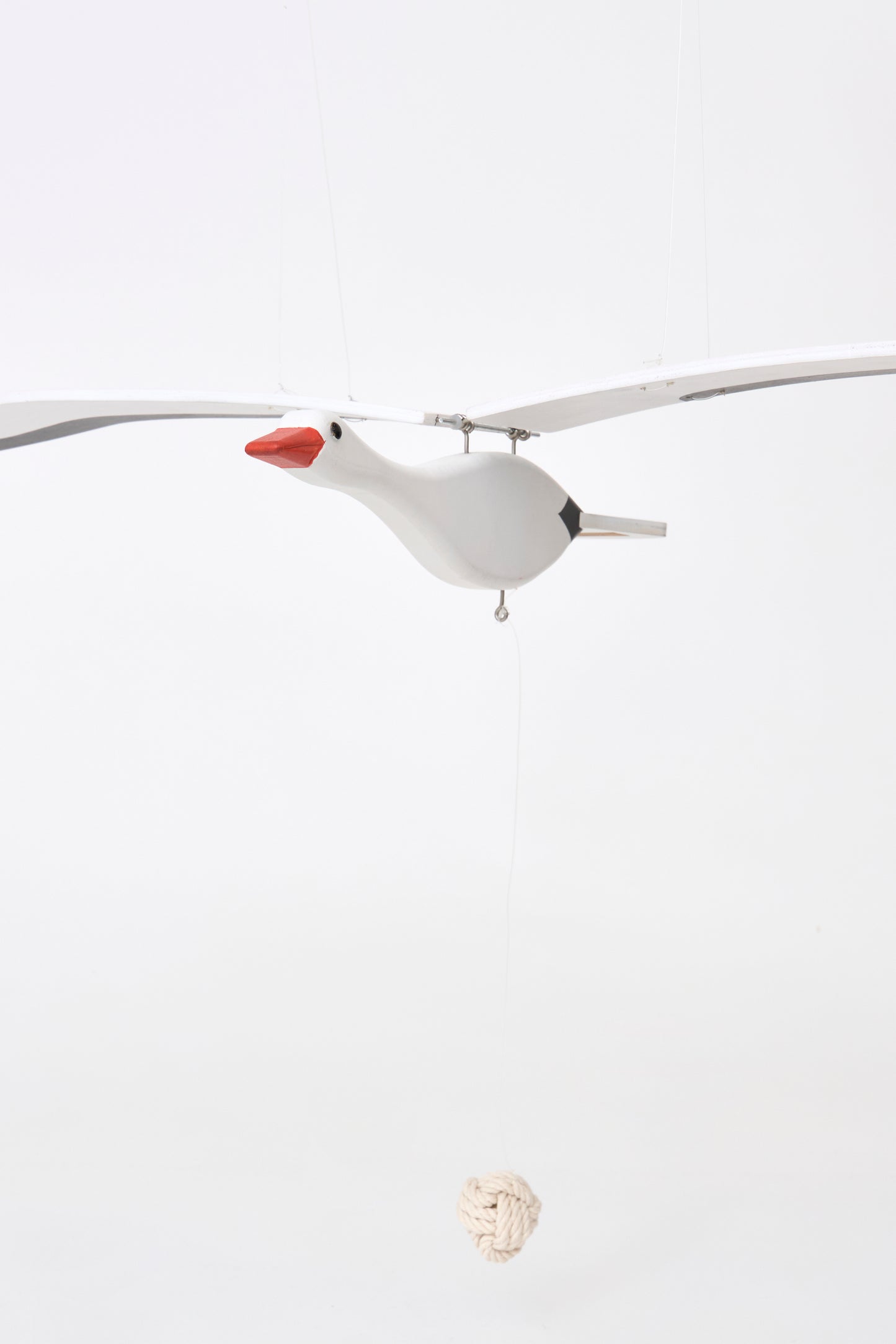 Móvil gaviota de madera