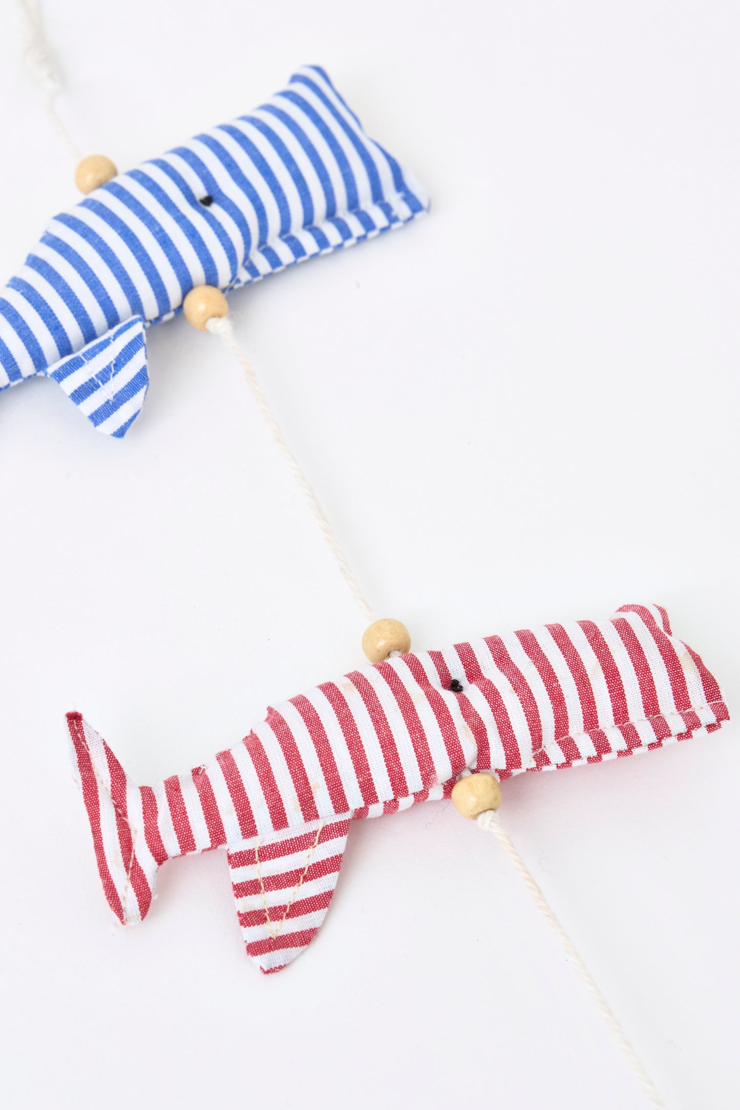 Garland of cotton whales