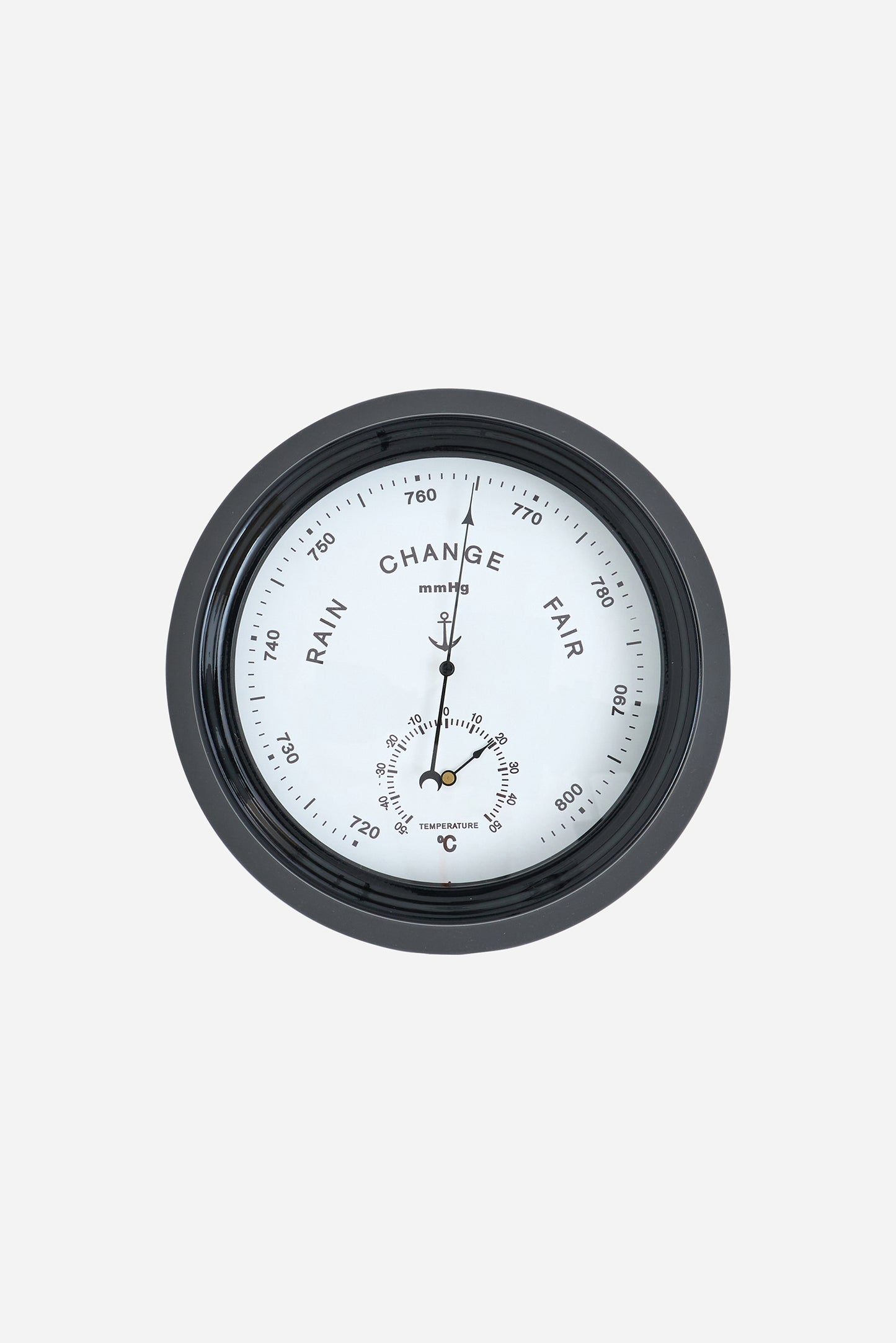 Barómetro de pared con detalle de ancla