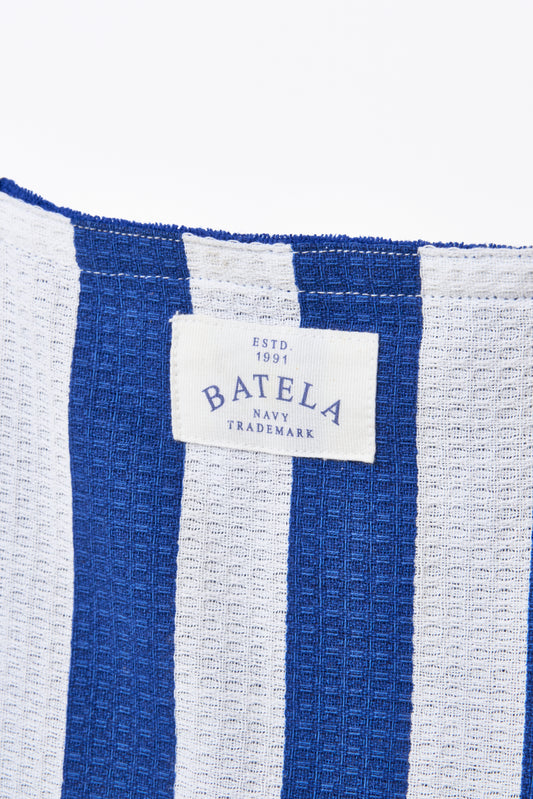 Bolso de tamaño grande de algodón a rayas