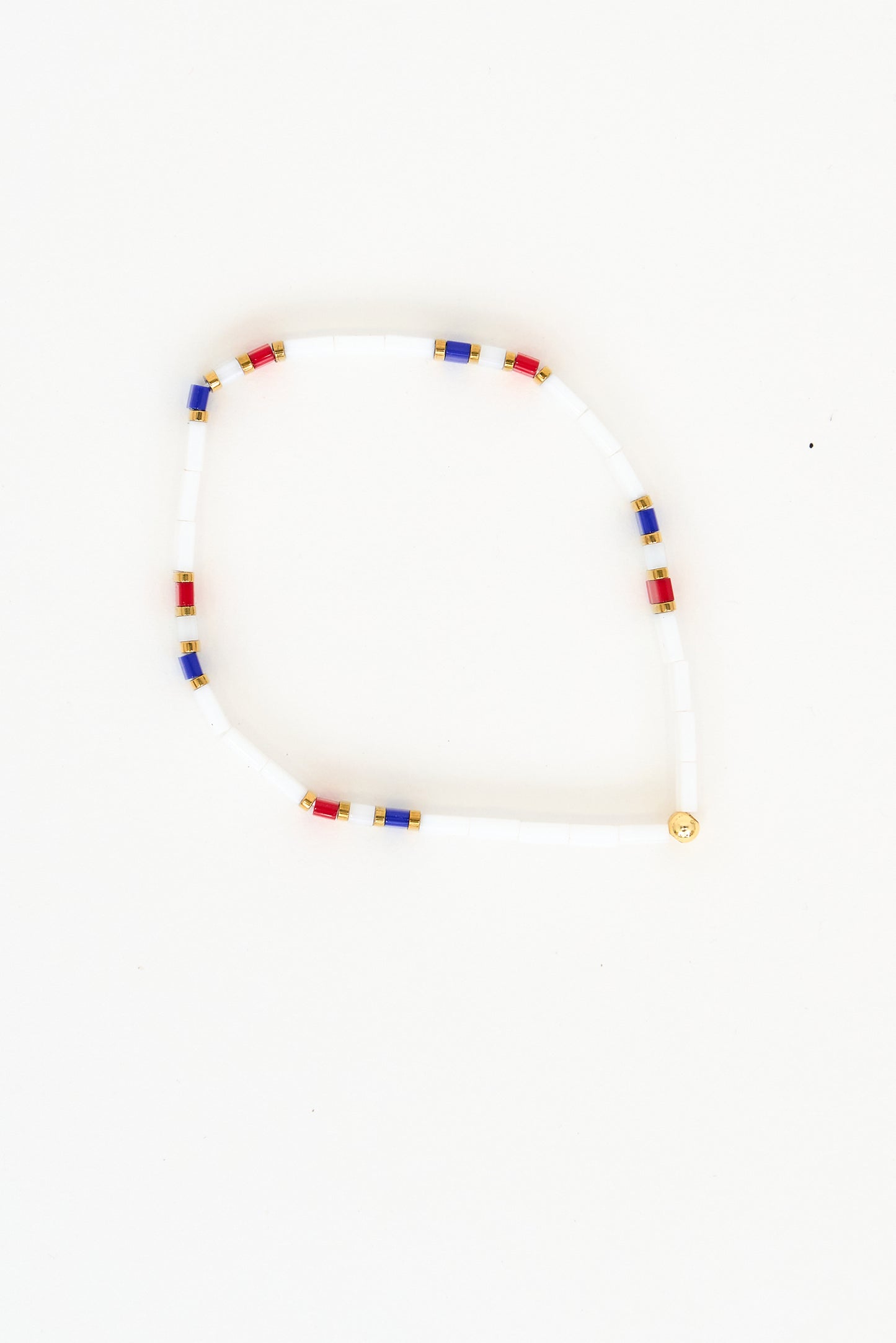 Sailor bracelet with glass pearl