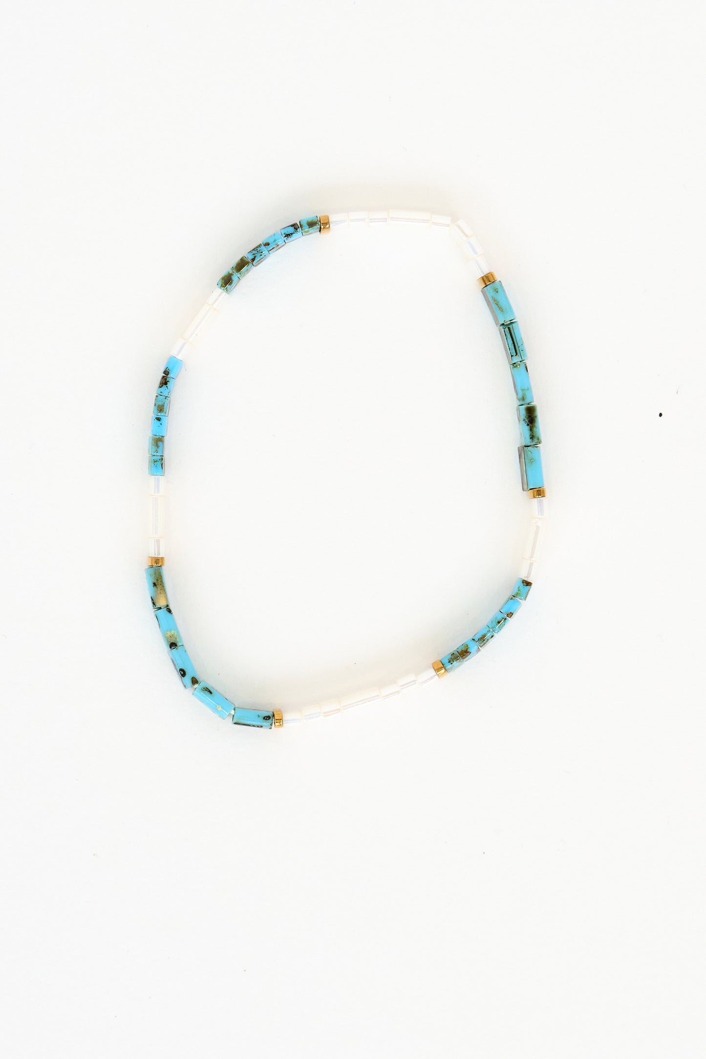 Sailor bracelet with glass pearl