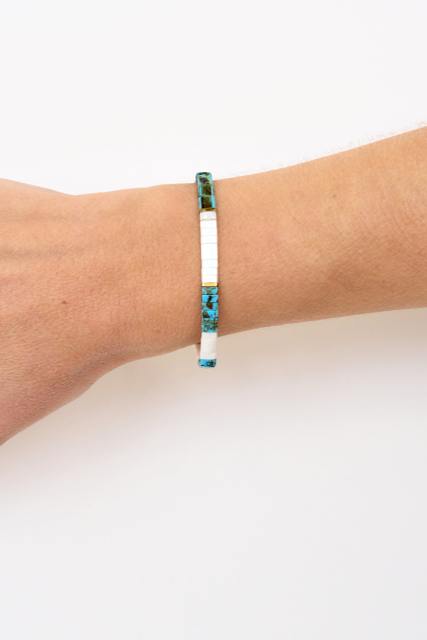 Sailor bracelet with glass pearl