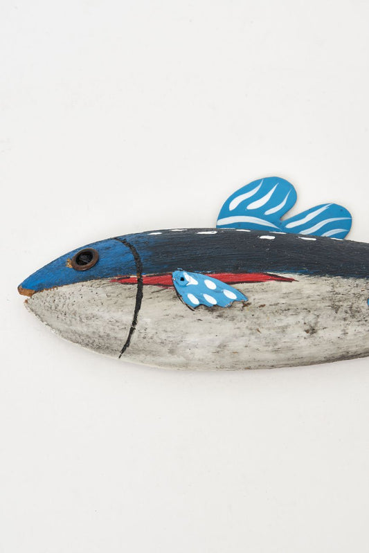Goldfish Coat Rack with Metal Tail - D2174