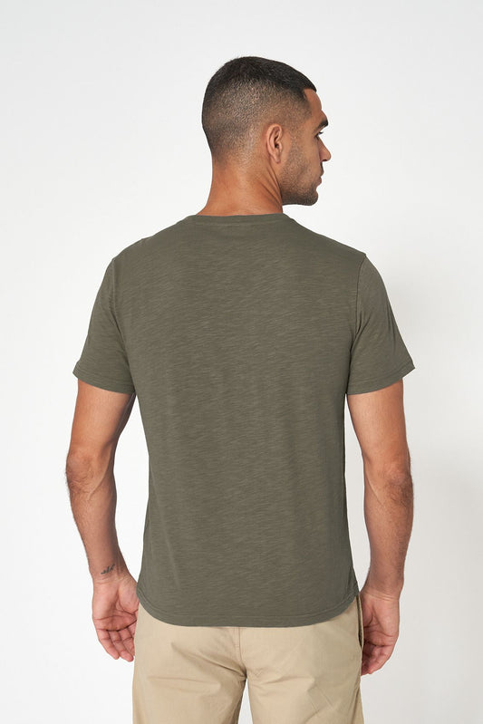 Camiseta básica algodón flamé OEKO-TEX®