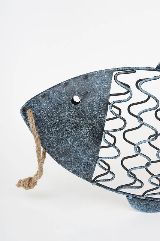 Metal fish pendant
