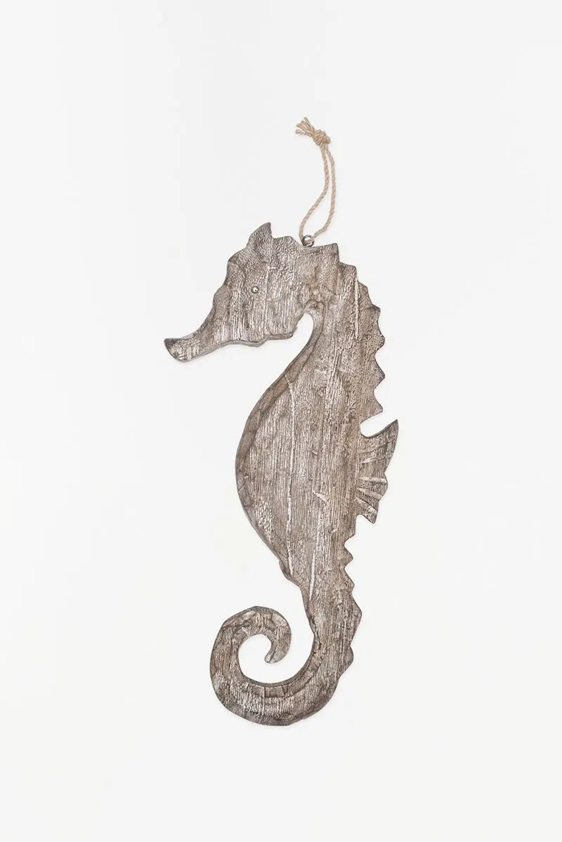 Caballito de mar de madera - D1618