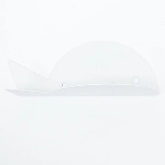 White fish-shaped shelf - D2208