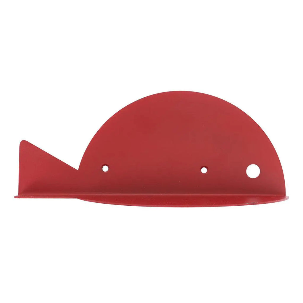 Estantería forma de pez roja - D2192 Decoración Náutica Batela