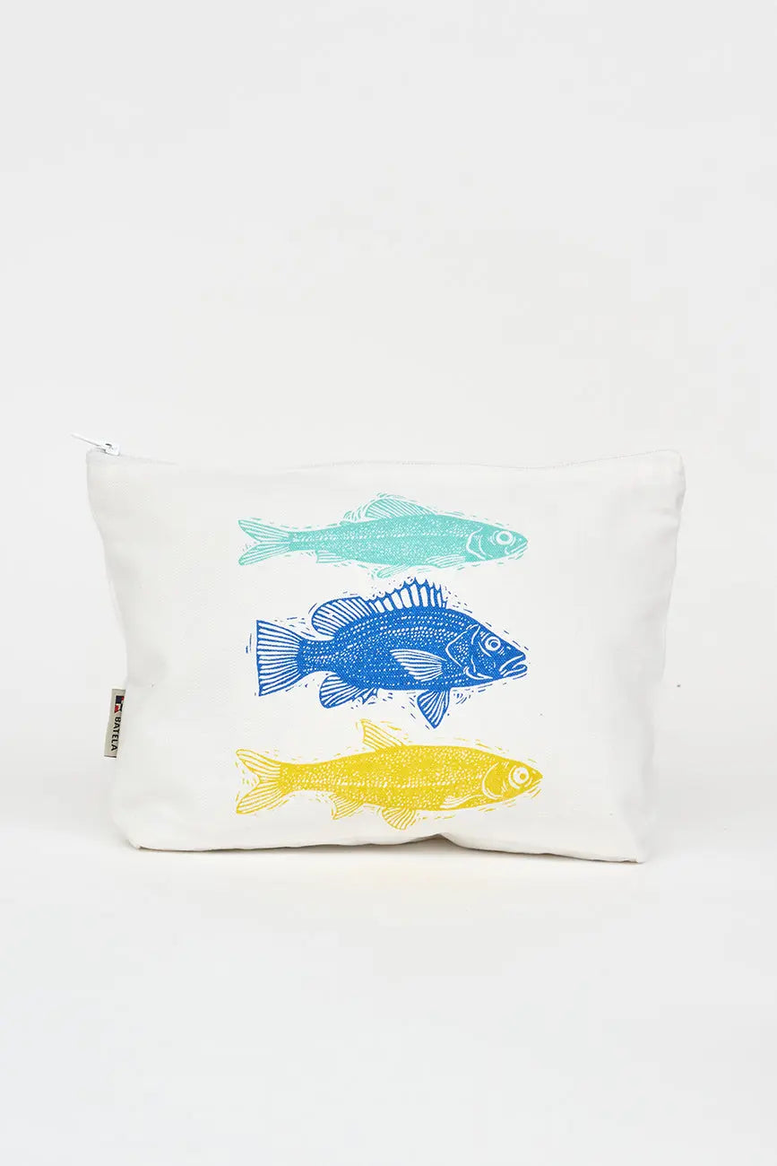 Jarra en porcelana azul forma de ballena